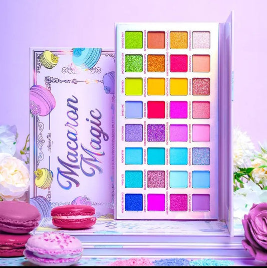 Palette yeux macarons magique